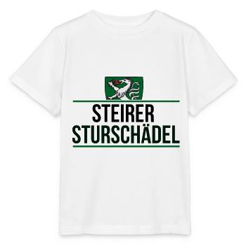 Steirer Steiermark - Stanley/Stella Kinder T-Shirt MINI CREATOR  - Weiß - Vorne - Maike (125cm)