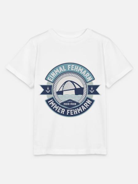 Fehmarn - Einmal Fehmarn Immer Fehmarn - Stanley/Stella Kinder T-Shirt MINI CREATOR - Weiß