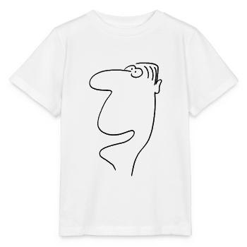 Head Rene 139 - pure head thing - black - Stanley/Stella MINI CREATOR Kids’ T-Shirt - white - Front - Maike (125cm)