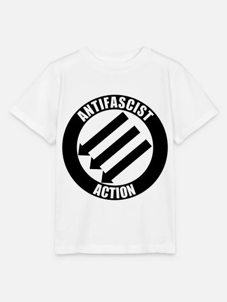 Antifaschistische Aktion - Stanley/Stella Kinder T-Shirt MINI CREATOR  - Weiß