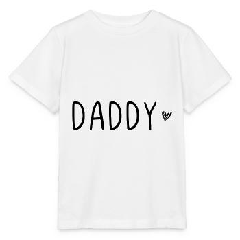 Daddy - Stanley/Stella MINI CREATOR Kids’ T-Shirt - white - Front - Maike (125cm)