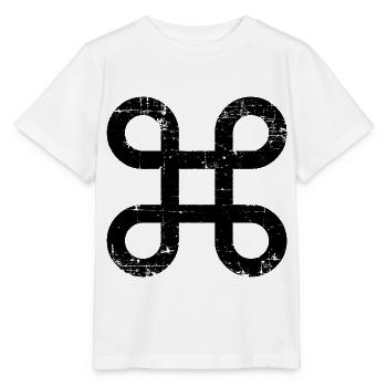 Symbole - symbole celtique - T-shirt bio MINI CREATOR Stanley/Stella Enfant - blanc - Devant - Maike (125cm)