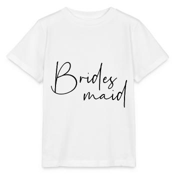 Demoiselle d'honneur - T-shirt bio MINI CREATOR Stanley/Stella Enfant - blanc - Devant - Maike (125cm)