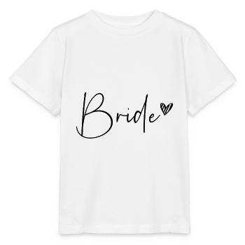 la mariée - T-shirt bio MINI CREATOR Stanley/Stella Enfant - blanc - Devant - Maike (125cm)