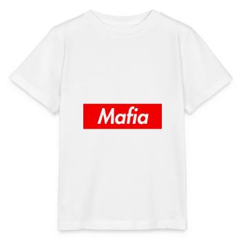 Mafia T-Shirt Italienisches Mafia T-Shirt 'ndranghet camorra - Stanley/Stella Kinder T-Shirt MINI CREATOR  - Weiß - Vorne - Maike (125cm)