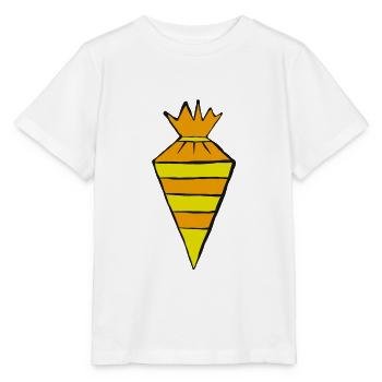 yellow sugar bag school bag school enrollment gift - Stanley/Stella MINI CREATOR Kids’ T-Shirt - white - Front - Maike (125cm)