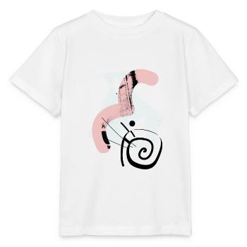Abstract Geometric Shapes & Shapes - Stanley/Stella MINI CREATOR Kids’ T-Shirt - white - Front - Maike (125cm)