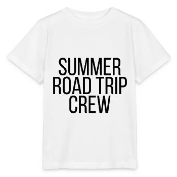 Summer Road Trip Crew - Stanley/Stella Kinder T-Shirt MINI CREATOR  - Weiß - Vorne - Maike (125cm)