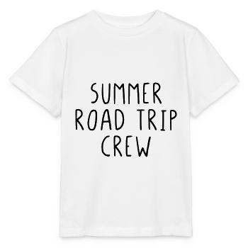 Summer Road Trip Crew - Stanley/Stella Kinder T-Shirt MINI CREATOR  - Weiß - Vorne - Maike (125cm)