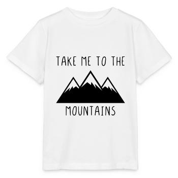Take me to the mountains - Stanley/Stella MINI CREATOR Kids’ T-Shirt - white - Front - Maike (125cm)