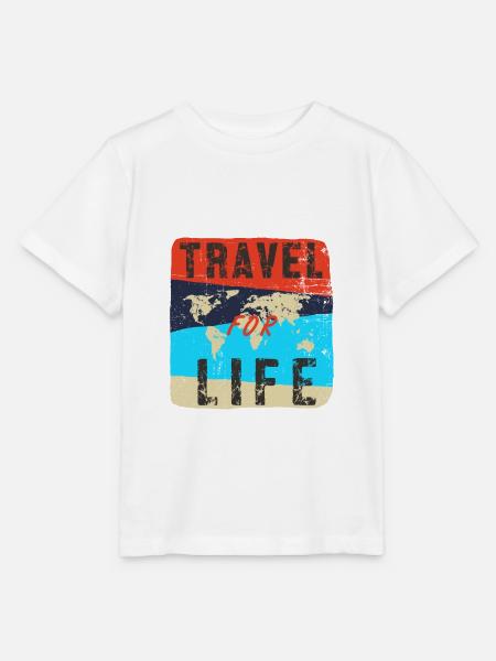 Travel - Stanley/Stella Kinder T-Shirt MINI CREATOR - Weiß