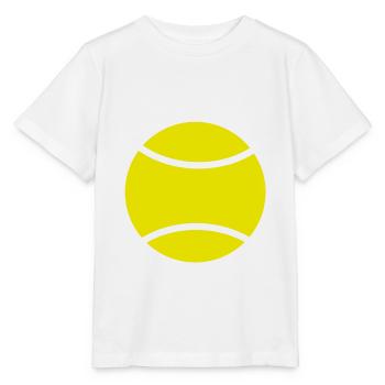 Balle de tennis cadeau sport balle le sport - T-shirt bio MINI CREATOR Stanley/Stella Enfant - blanc - Devant - Maike (125cm)