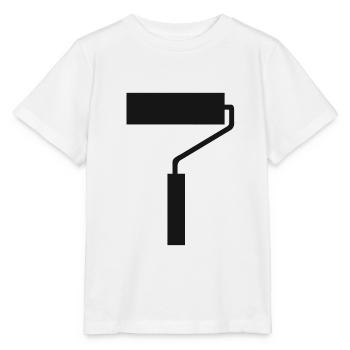 Brush Painting Brushes Painting Painter Painters Varnishers - Stanley/Stella MINI CREATOR Kids’ T-Shirt - white - Front - Maike (125cm)