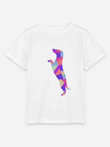Teckel teckel - T-shirt bio MINI CREATOR Stanley/Stella Enfant - blanc
