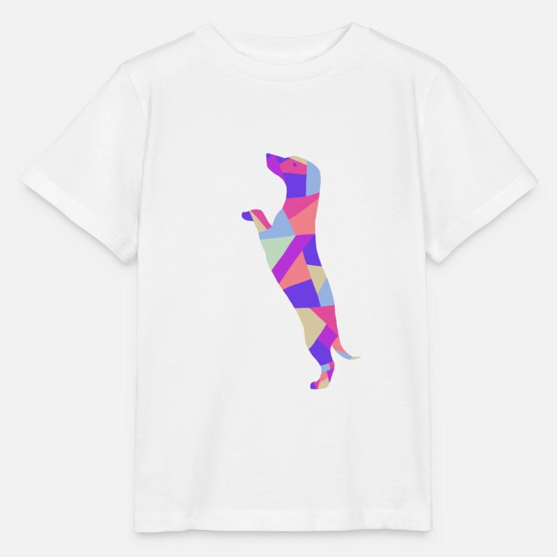 Teckel teckel - T-shirt bio MINI CREATOR Stanley/Stella Enfant - blanc