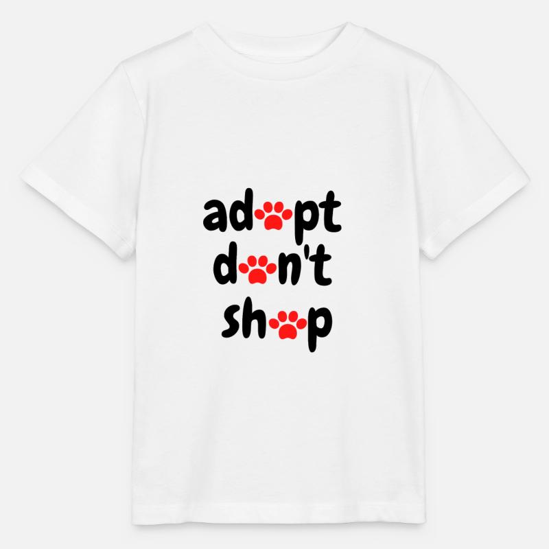 adopter ne pas acheter - T-shirt bio MINI CREATOR Stanley/Stella Enfant - blanc