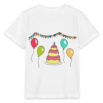 Party - Stanley/Stella Kinder T-Shirt MINI CREATOR  - Weiß - Vorne - Maike (125cm)