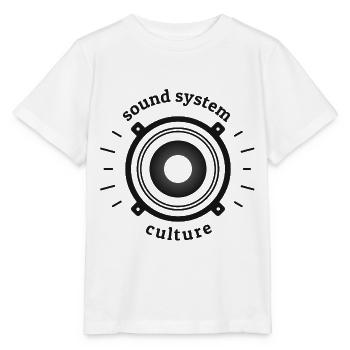 sound system culture - Stanley/Stella MINI CREATOR Kids’ T-Shirt - white - Front - Maike (125cm)