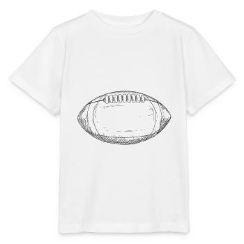 Football américain - T-shirt bio MINI CREATOR Stanley/Stella Enfant - blanc - Devant - Maike (125cm)