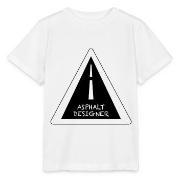 Straßenbauer - Stanley/Stella Kinder T-Shirt MINI CREATOR  - Weiß - Vorne - Maike (125cm)