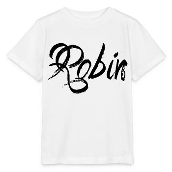 Robin - T-shirt bio MINI CREATOR Stanley/Stella Enfant - blanc - Devant - Maike (125cm)