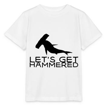 Let yourself be pounded - Stanley/Stella MINI CREATOR Kids’ T-Shirt - white - Front - Maike (125cm)