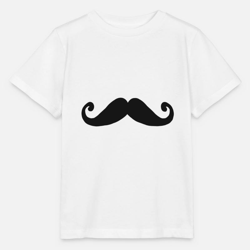 Schnauzer Bart style Schnurrbart Geschenk beard - Stanley/Stella Kinder T-Shirt MINI CREATOR  - Weiß