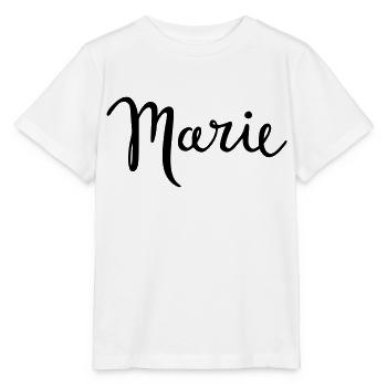 marie - Stanley/Stella Kinder T-Shirt MINI CREATOR  - Weiß - Vorne - Maike (125cm)