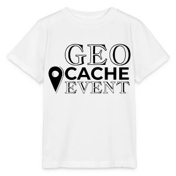 Geocaching Event Geocacher Geocache occasion - T-shirt bio MINI CREATOR Stanley/Stella Enfant - blanc - Devant - Maike (125cm)