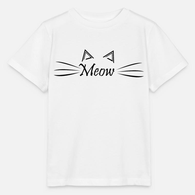 Chat Chat - T-shirt bio MINI CREATOR Stanley/Stella Enfant - blanc