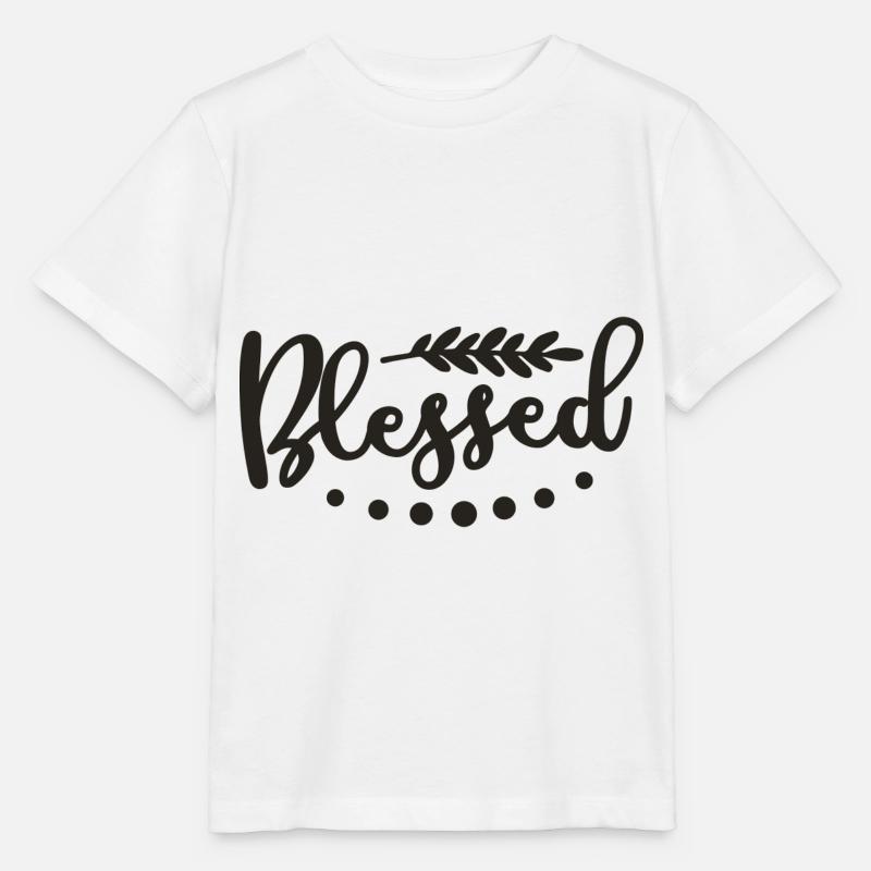 Gesegnet - Stanley/Stella Kinder T-Shirt MINI CREATOR  - Weiß