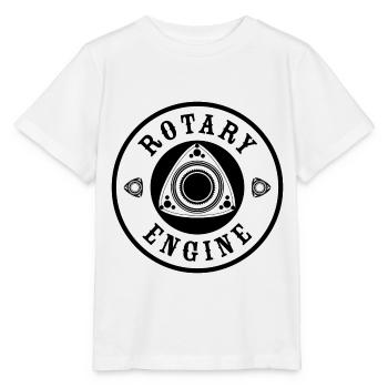 Rotary Engine - White - Stanley/Stella MINI CREATOR Kids’ T-Shirt - white - Front - Maike (125cm)