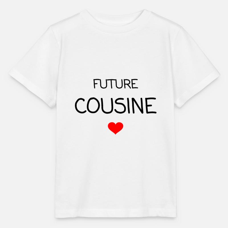 FUTURE COUSINE - T-shirt bio MINI CREATOR Stanley/Stella Enfant - blanc