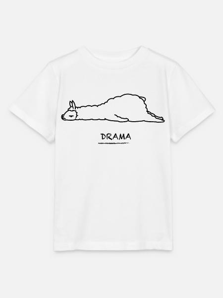 DRAMA (Lama) - Stanley/Stella Kinder T-Shirt MINI CREATOR - Weiß