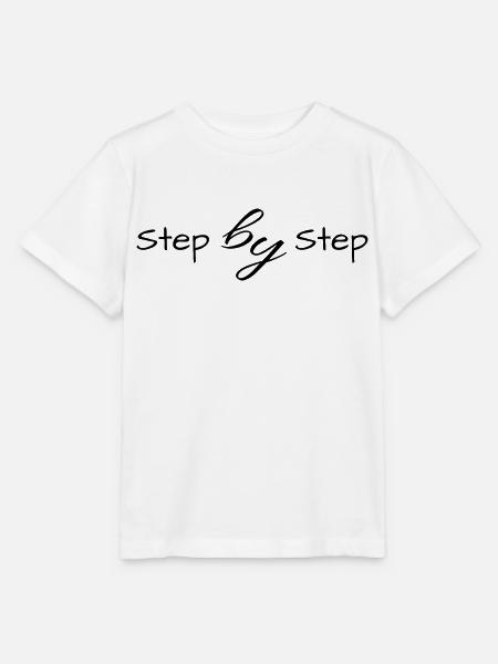 Schritt für Schritt - Stanley/Stella Kinder T-Shirt MINI CREATOR - Weiß