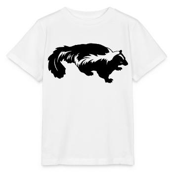 Skunk - Stanley/Stella MINI CREATOR Kids’ T-Shirt - white - Front - Maike (125cm)