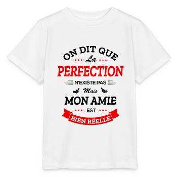 AMIE PARFAITE - T-shirt bio MINI CREATOR Stanley/Stella Enfant - blanc - Devant - Maike (125cm)