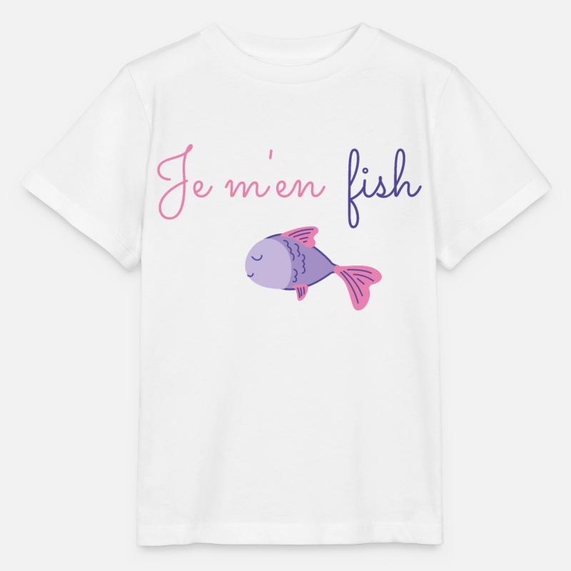 fishe - T-shirt bio MINI CREATOR Stanley/Stella Enfant - blanc