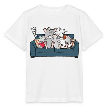 Family time - Stanley/Stella MINI CREATOR Kids’ T-Shirt - white - Front - Maike (125cm)