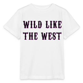 Sauvage comme l’Ouest - T-shirt bio MINI CREATOR Stanley/Stella Enfant - blanc - Devant - Maike (125cm)