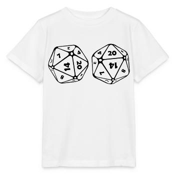 Cube - T-shirt bio MINI CREATOR Stanley/Stella Enfant - blanc - Devant - Maike (125cm)