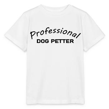 Chien de chien - T-shirt bio MINI CREATOR Stanley/Stella Enfant - blanc - Devant - Maike (125cm)