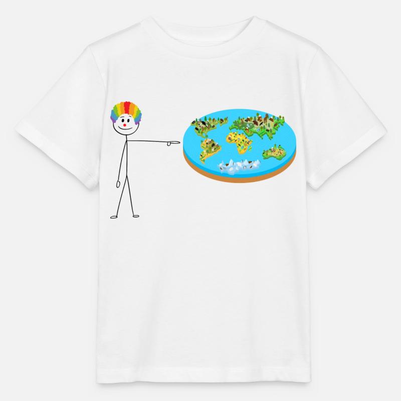 Flacherde / Flatearth - Stanley/Stella Kinder T-Shirt MINI CREATOR  - Weiß