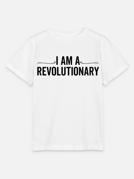 Ich bin ein Revolutionär - Stanley/Stella Kinder T-Shirt MINI CREATOR  - Weiß