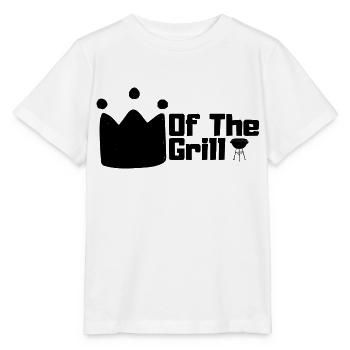 King Of The Grill - Stanley/Stella MINI CREATOR Kids’ T-Shirt - white - Front - Maike (125cm)