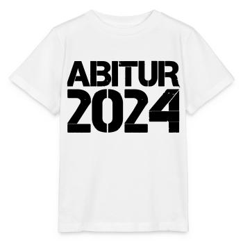 abitur 2024 - Stanley/Stella Kinder T-Shirt MINI CREATOR  - Weiß - Vorne - Maike (125cm)