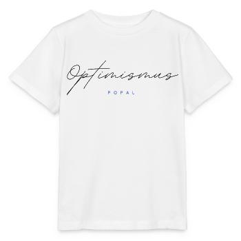 Optimismus Inspirierende Wörter, Trendige T-Shirts - Stanley/Stella Kinder T-Shirt MINI CREATOR  - Weiß - Vorne - Maike (125cm)