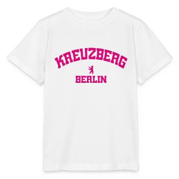 Kreuzberg - Berlin - Deutschland - Allemagne - T-shirt bio MINI CREATOR Stanley/Stella Enfant - blanc - Devant - Maike (125cm)