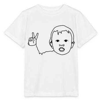 Victoire de bébé - T-shirt bio MINI CREATOR Stanley/Stella Enfant - blanc - Devant - Maike (125cm)