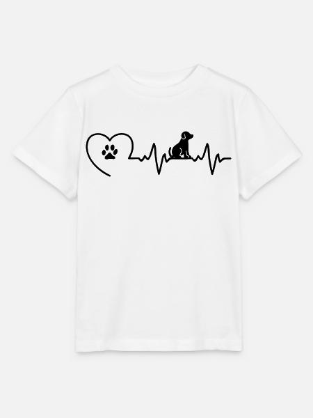 Hundeliebhaber - Stanley/Stella Kinder T-Shirt MINI CREATOR - Weiß
